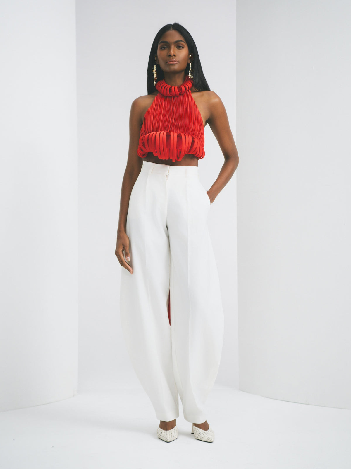 Ranya Trouser (White)