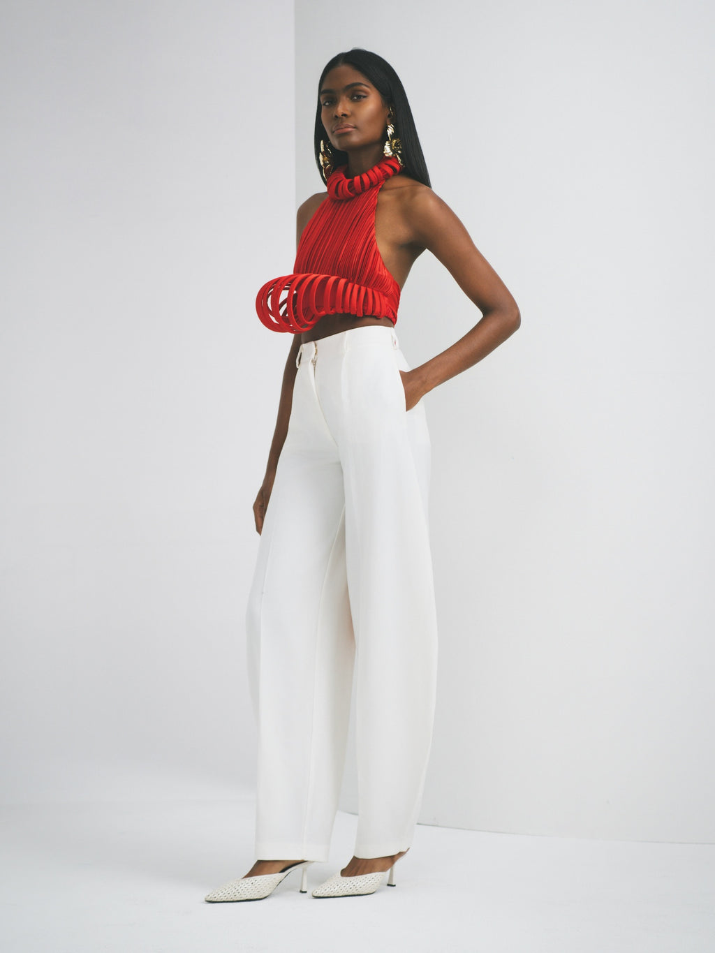 Ranya Trouser (White)