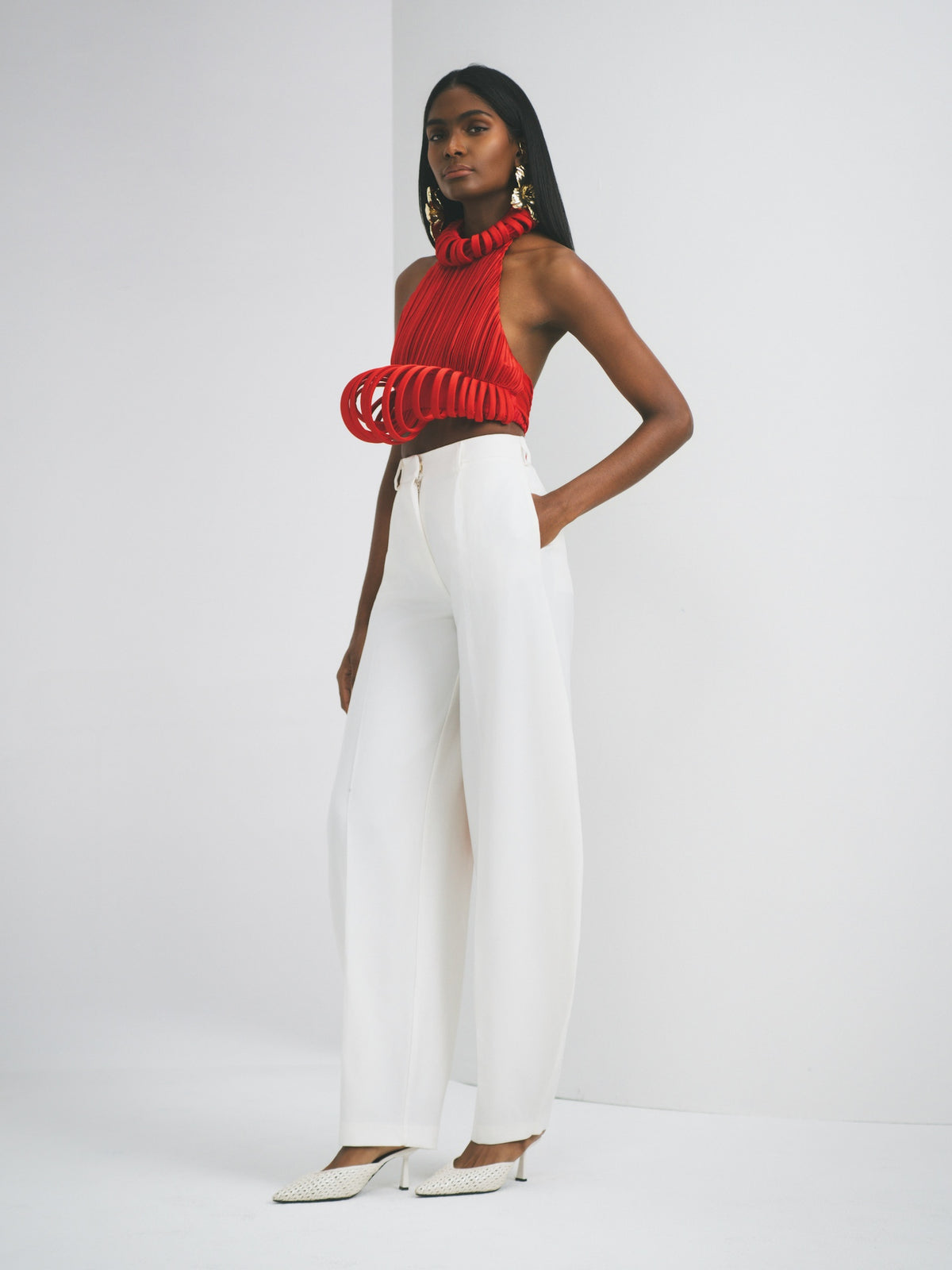 Ranya Trouser (White)